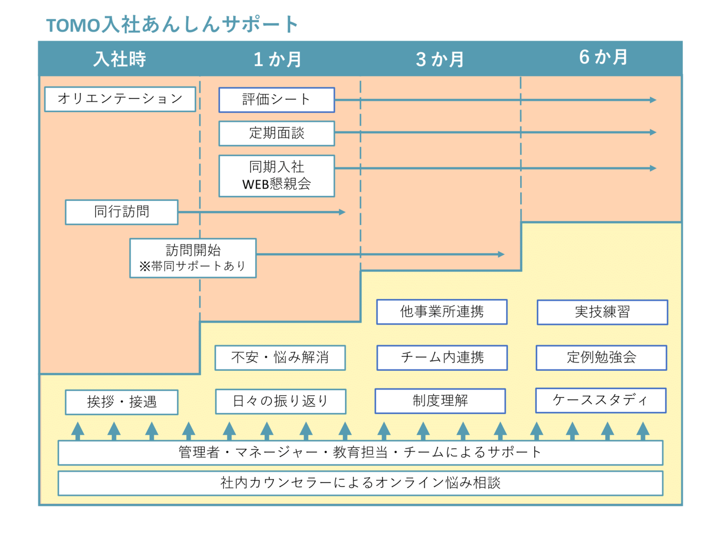 入社後の流れ